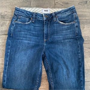 Paige Carter Slim High Rise Jeans